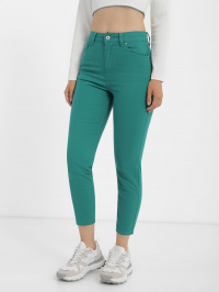 Зелёный - Зауженные джинсы Piazza Italia