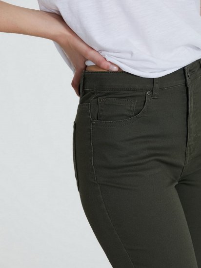 Скинни джинсы Piazza Italia модель 43933_military green — фото 3 - INTERTOP
