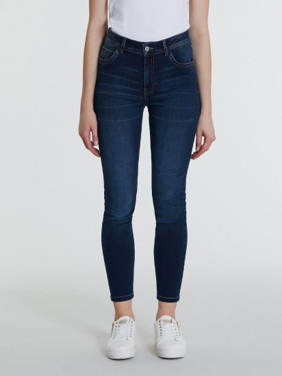 Скинни джинсы Piazza Italia модель 43934_dark denim — фото - INTERTOP