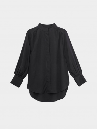 Блуза Piazza Italia модель 06631_black — фото 5 - INTERTOP