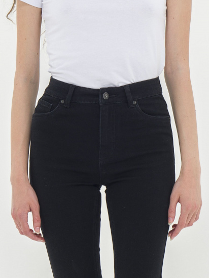 Зауженные джинсы Piazza Italia модель 06723_black — фото 3 - INTERTOP