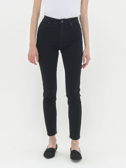 Зауженные джинсы Piazza Italia модель 06723_black — фото - INTERTOP