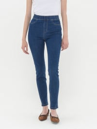 Темный джинс меланж - Скинни джинсы Piazza Italia