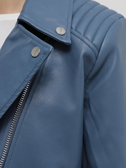 Куртка кожаная Piazza Italia модель 07312_Denim — фото 5 - INTERTOP
