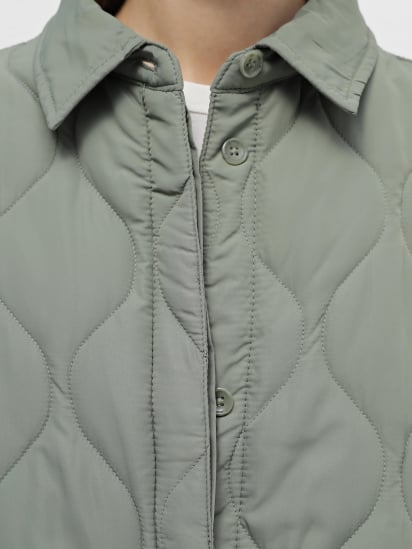 Куртка-сорочка Piazza Italia модель 08731_sage — фото 4 - INTERTOP