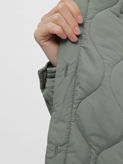 Куртка-сорочка Piazza Italia модель 08731_sage — фото 5 - INTERTOP