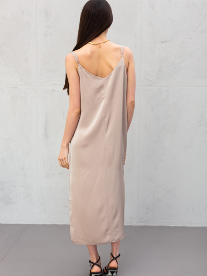 Платье миди Famo модель PLA-2356_02 — фото 3 - INTERTOP