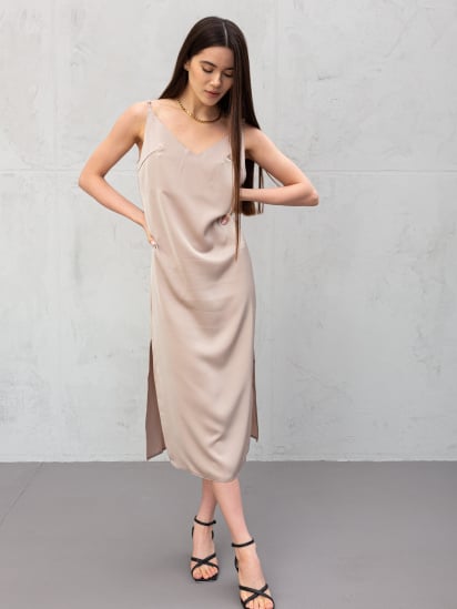 Платье миди Famo модель PLA-2356_02 — фото - INTERTOP