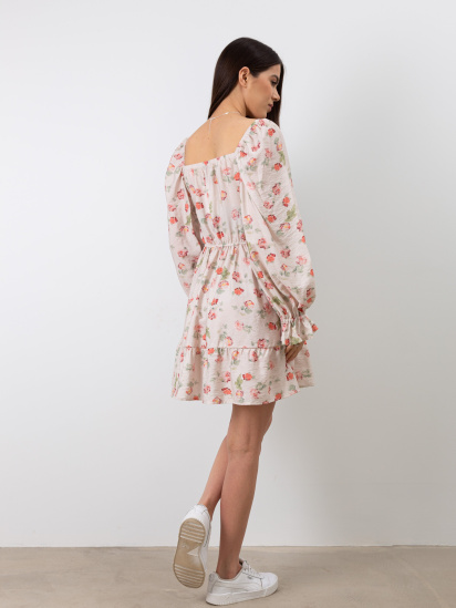 Платье мини Famo модель PLA-350_01 — фото 3 - INTERTOP