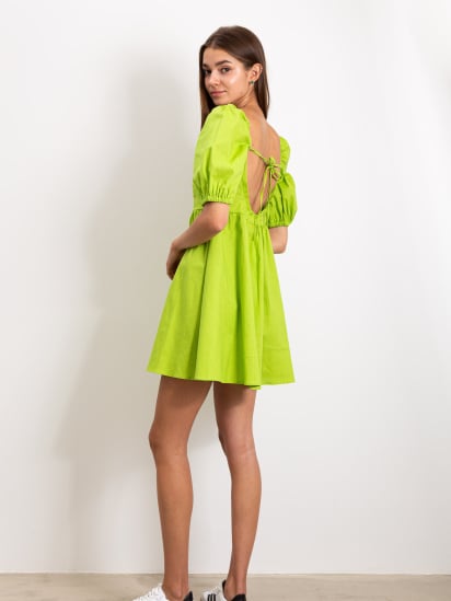 Платье мини Famo модель PLA-411_02 — фото 4 - INTERTOP