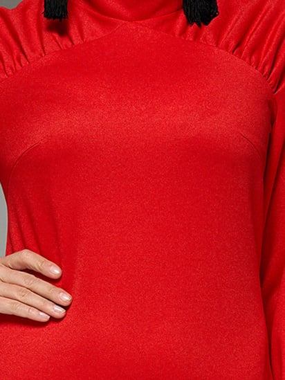 Сукня міні Jadone Fashion модель Platie_Holly_red — фото 5 - INTERTOP