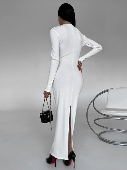 Сукня максі Jadone Fashion модель Platie_Keva_white — фото 4 - INTERTOP