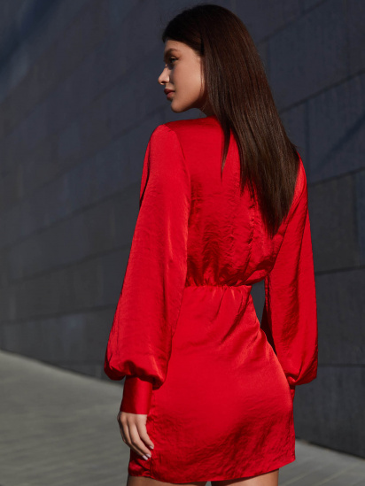 Сукня міні Jadone Fashion модель Platie_Miri_red — фото 4 - INTERTOP
