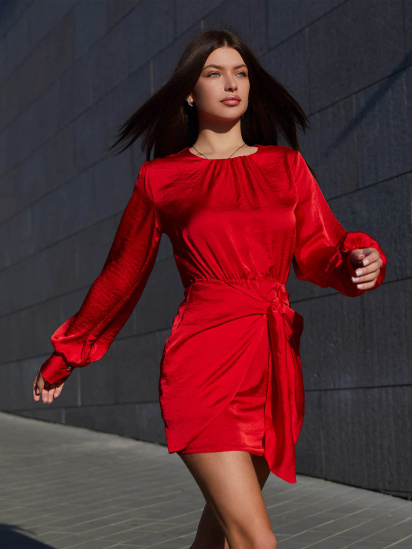 Сукня міні Jadone Fashion модель Platie_Miri_red — фото 5 - INTERTOP