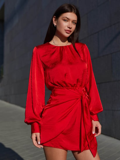Сукня міні Jadone Fashion модель Platie_Miri_red — фото - INTERTOP