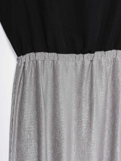 Сукня міні Q/S модель 49612822310_чорний з срібним — фото - INTERTOP