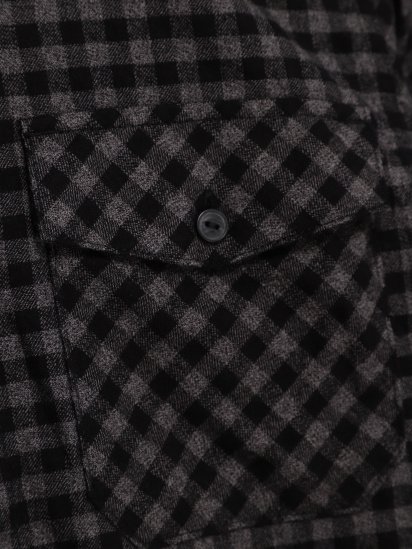 Рубашка Q/S модель 40812218124_чорний комб. — фото - INTERTOP