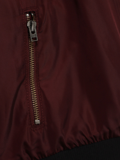 Демисезонная куртка Q/S модель 41611542980_бордовий — фото - INTERTOP