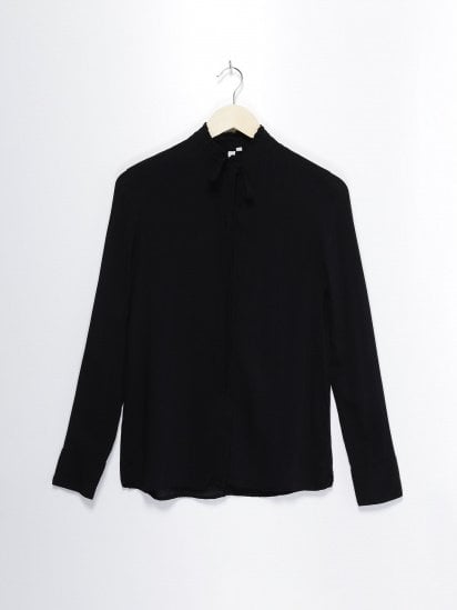 Блуза Q/S модель 41710118512_чорний — фото - INTERTOP