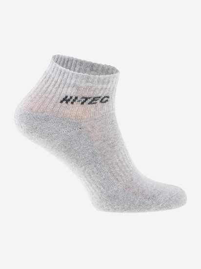 Набір шкарпеток Hitec модель QUARRO PACKH19-GREY MELANGE — фото - INTERTOP