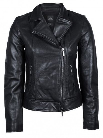 Куртка шкіряна Armani Exchange BLOUSON модель 6ZYB50-YLC1Z-1200 — фото - INTERTOP