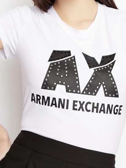 Футболка Armani Exchange модель 8NYT86-Y8C7Z-1000 — фото 4 - INTERTOP