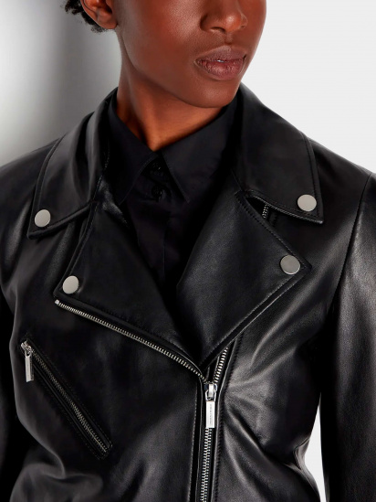 Куртка кожаная Armani Exchange модель 6RYB50-YLP2Z-1200 — фото 3 - INTERTOP
