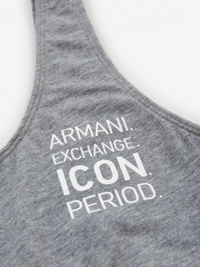 Бюстгальтер Armani Exchange ICON PERIOD модель 947004-1P601-00048 — фото 3 - INTERTOP