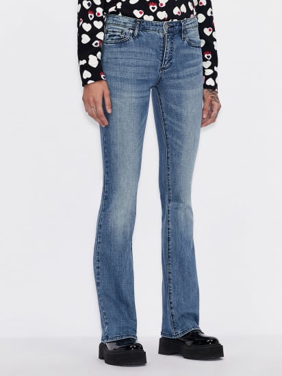 Расклешенные джинсы Armani Exchange Super Skinny модель 6HYJ65-Y4RDZ-1500 — фото - INTERTOP