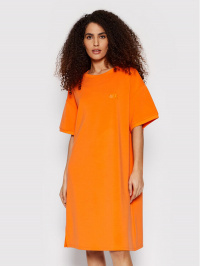 Оранжевый - Платье-футболка Armani Exchange