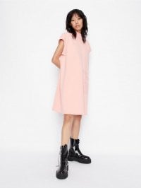 Розовый - Платье-футболка Armani Exchange