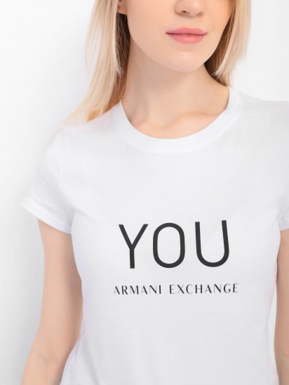 Футболка Armani Exchange You.me.us. модель 6LYT42-YJ6XZ-21BH — фото 4 - INTERTOP