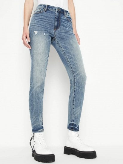 Скинни джинсы Armani Exchange J10 модель 6LYJ10-Y1HPZ-1500 — фото - INTERTOP
