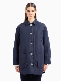Темно-синій - Демісезонна куртка Armani Exchange
