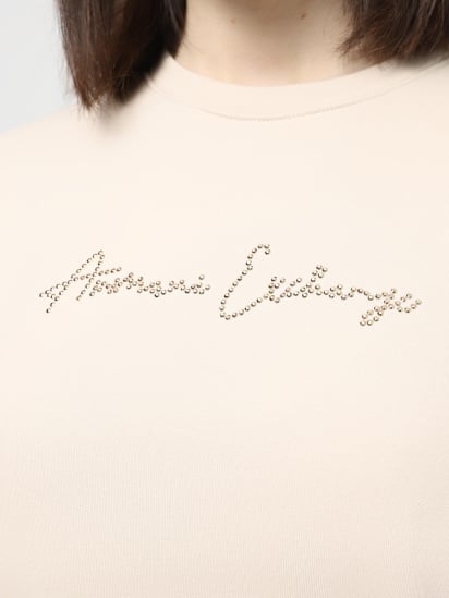 Сукня міні Armani Exchange Logo Signature модель 3DYA72-YJFFZ-1787 — фото 4 - INTERTOP