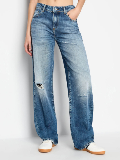 Широкие джинсы Armani Exchange модель 3DYJ52-Y16GZ-05EK — фото - INTERTOP