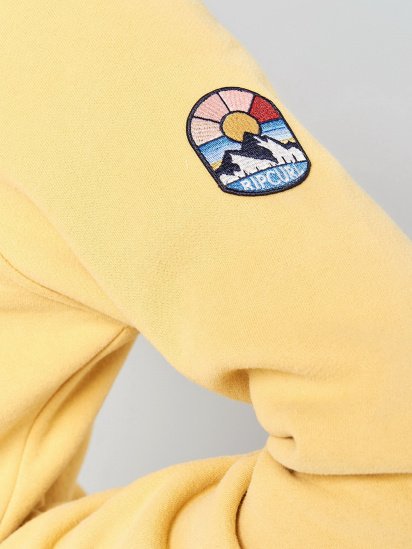 Кофта Rip Curl Nova Zip Hoodie Fleece модель GFEBG5-146 Жовтий — фото 6 - INTERTOP