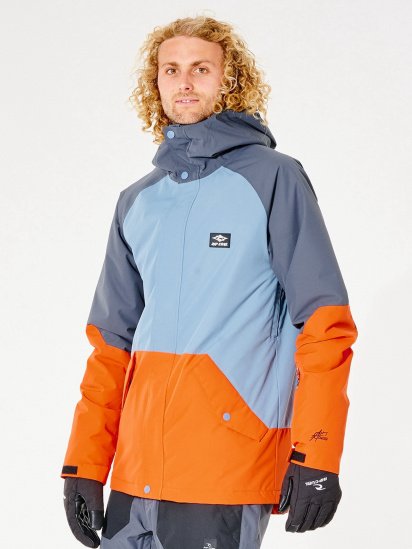 Гірськолижна куртка Rip Curl Notch Up Snow модель SCJDX4-1115 Синій,блакитн,помаранч — фото 3 - INTERTOP