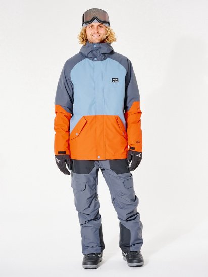 Гірськолижна куртка Rip Curl Notch Up Snow модель SCJDX4-1115 Синій,блакитн,помаранч — фото 4 - INTERTOP