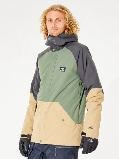 Гірськолижна куртка Rip Curl Notch Up Snow модель SCJDX4-9389 Сірий,оливковий,пісочн — фото 3 - INTERTOP