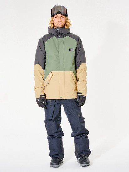 Гірськолижна куртка Rip Curl Notch Up Snow модель SCJDX4-9389 Сірий,оливковий,пісочн — фото 4 - INTERTOP