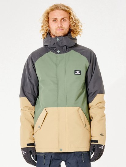 Горнолыжная куртка Rip Curl Notch Up Snow модель SCJDX4-9389 Сірий,оливковий,пісочн — фото - INTERTOP