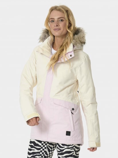 Горнолыжная куртка Rip Curl модель 001WOU-108 Білий, рожевий — фото 4 - INTERTOP
