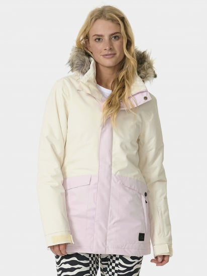 Горнолыжная куртка Rip Curl модель 001WOU-108 Білий, рожевий — фото - INTERTOP