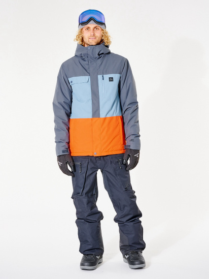 Гірськолижна куртка Rip Curl Twister Snow модель SCJEA4-1115 Синій,блакитн,помаранч — фото 4 - INTERTOP