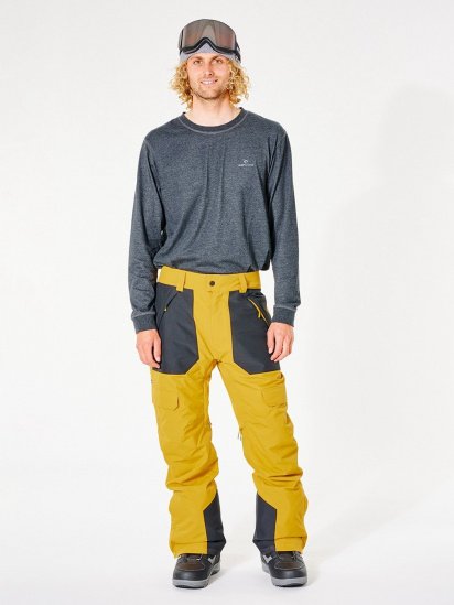 Лижні штани Rip Curl модель SCPCN4-1041 Жовтий — фото 4 - INTERTOP