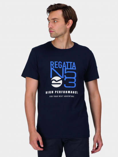 Футболка Regatta Cline VII модель RMT263-G8A Синій — фото - INTERTOP