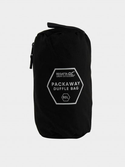 Дорожная сумка Regatta Packaway Duff модель EU179-800 Чорний — фото 5 - INTERTOP