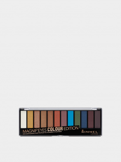 RIMMEL ­Палетка тіней для повік Magnif'Eyes Eyeshadow Palette Wow Edition модель 3614224525149 — фото - INTERTOP