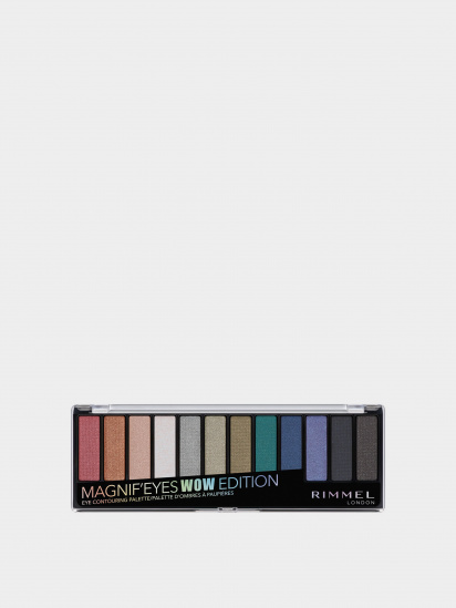 RIMMEL ­Палетка тіней для повік Magnif'Eyes Eyeshadow Palette Wow Edition модель 3614226342898 — фото - INTERTOP